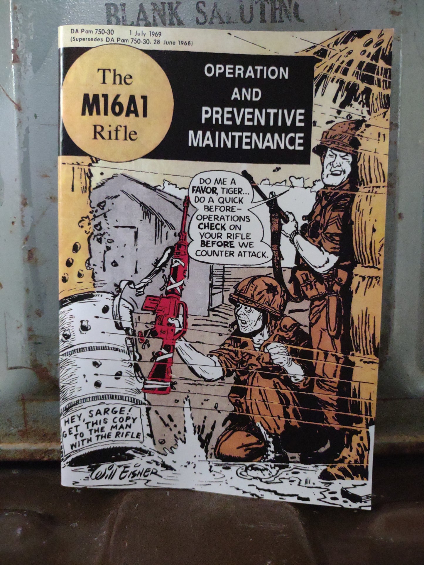 The M16A1 Rifle Comic Book - DA Pam 750-30