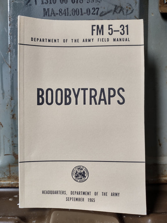 Boobytraps, FM 5-31