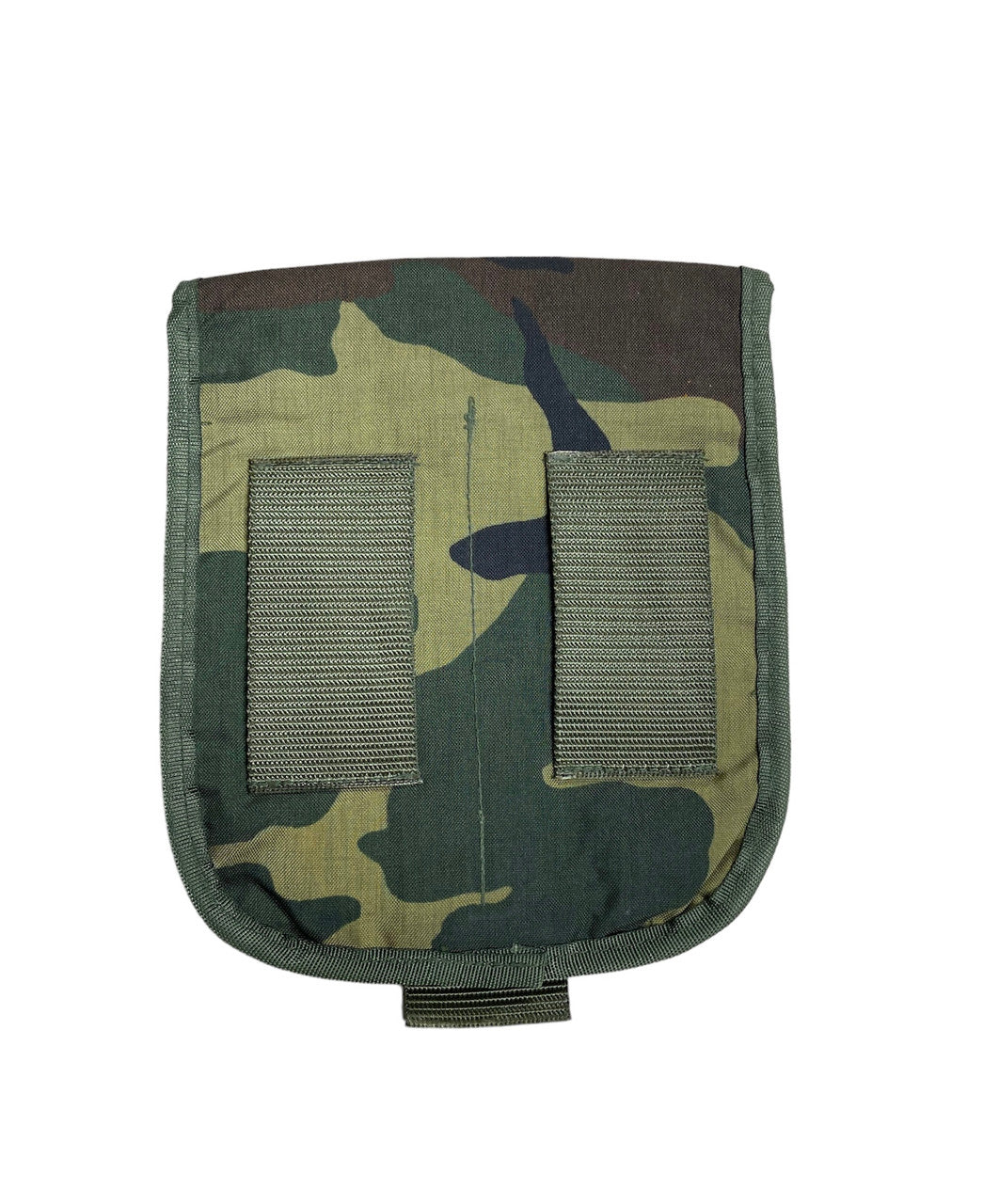 Italian 2-cell STANAG magazine belt pouch, M90 Woodland pattern